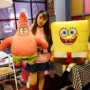 SpongeBob SquarePants Vải Đồ Chơi Plush Đồ Chơi Búp Bê Lớn Mặt Dây Chuyền Gửi Bạn Gái Mô Hình Sinh Nhật đồ chơi trẻ con