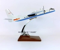Vận chuyển nhựa trong nước 30cm Yun-7 (tiêu chuẩn tháng 8) Mô hình máy bay Y-7 mô phỏng đồ trang trí tĩnh Khác đồ chơi cho bé 1 tuổi