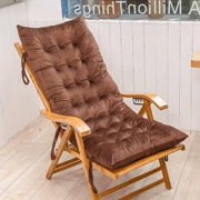 Mùa thu và mùa đông dày dài ngồi có thể ngả đệm rocking chair đệm gấp ghế băng ghế dự bị đệm gấp ghế đệm sofa đệm