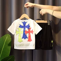 Детские нарукавники, комплект, летняя летняя одежда для мальчиков, детская одежда, коллекция 2021, подходит для подростков