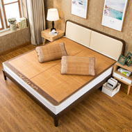 Thảm tre 1.8 m giường 1.5 gấp đôi hai mặt ghế đơn đôi tre mat 1.2 mét mùa hè băng lụa mat