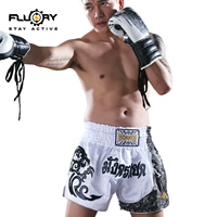 Fluore Fire Muay Thai Шорты мужские профессиональные конкуренция обучение боксерской службы Санда Женские боевые боевые шорты