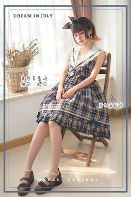 taobao agent 【Fairydream spot】National Brand Lolita Dream Injuly Grese College Cotton JSK