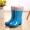 Giày đi mưa của phụ nữ trong ống ấm đôi giày đi mưa ấm áp cộng với giày đi mưa nhung chống trượt cho nữ giày ống cao cộng với giày cao su cotton. - Rainshoes