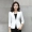 Nhỏ phù hợp với nữ áo khoác dài tay áo đoạn ngắn 2018 mùa thu mới hoang dã tự trồng chic Hàn Quốc phiên bản của eo áo sơ mi khí