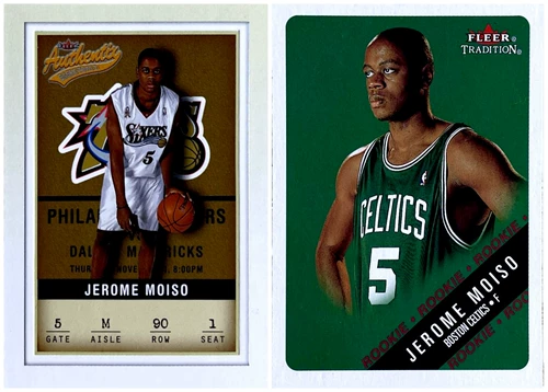 [IR] Звездная карта NBA Fleer Jeerome Moiso Rookie Pitca