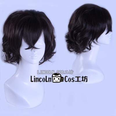 taobao agent LINCOLN Wenhao wild dog Dazai cosplay wig ginher curly hair men's wig