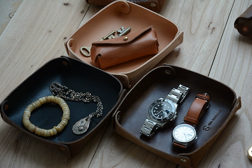 Итальянская овощная загорелая кожаная лотка