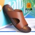 Áo ông già đầu mùa hè 2019 mới - Sandal giày nam công sở Sandal