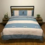 Chăn bông denim twill ba bông tấm bông chần kang tatami giường mat trong những bụi che - Trải giường ga nệm đẹp
