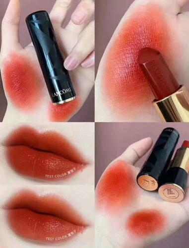 [Little R Hong Kong] Lancome Jing Pure Velvet Red 1965 505 Порошковая золотая трубка 888 маленький дикий бриллиант 02 274