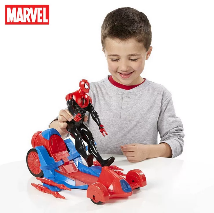 [Персонаж Marvel] Айрон Мен/Капитан Америка/Человек-паук? Нет, оригинал: Marvel Avengers Hasbro/Hasbro 12 -inch Iron Man Captain American Captain Spider -Man Thunder God