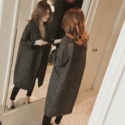 Chống mùa giải phóng mặt bằng nữ 2018 mùa thu mới Hàn Quốc phiên bản của cao cấp áo len trong phần dài của kẻ sọc áo len mùa đông