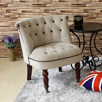 ghế ghế bành của Bắc Âu Mini-phòng ngủ đôi sofa cafe quán trà cá tính ban công Mỹ sofa nhỏ - Ghế sô pha sofa giường kéo