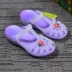 Mùa Hè Nữ Croc Giày Sandal Giày Đi Biển Sinh Viên Bệnh Viện Y Tá Giày Nhóm Mua Đế Dày Size Lớn 40-41 Size Nhỏ 33-34 dép quai hậu bánh mì dép quai hậu 3 quai 