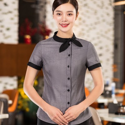 海底捞火锅西餐厅服务员工作服长短袖饭店餐饮营业员衣服男女定做