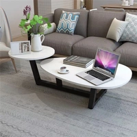 Bắc âu bàn cà phê kết hợp sáng tạo đá cẩm thạch căn hộ duy nhất đơn giản và thực tế trà ghế mini bàn trà hình chữ nhật bộ bàn ghế sofa phòng khách