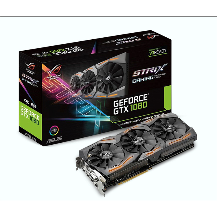 华硕（ASUS）ROG STRIX-GTX1070-8G-GAMING猛禽战骁版游戏_Omier.迷尔