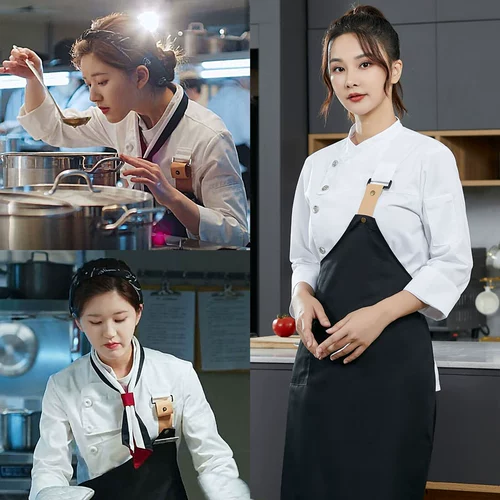 Zhao Lusi Kitchen Kitchen Work Work Server Кофейный молочный чай магазин пирог, выпечка западного ресторана, шеф -повары, женщины