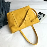 Рабочая модная универсальная вместительная и большая сумка на одно плечо для документов, в корейском стиле