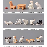 1 набор из 15 различных стилей (настоящая кошка) смола