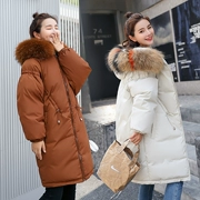 Đặc biệt chống mùa xuống bông độn phụ nữ phần dài 2018 dịch vụ bánh mì mới sinh viên Hàn Quốc lỏng bf bông áo 袄 thủy triều