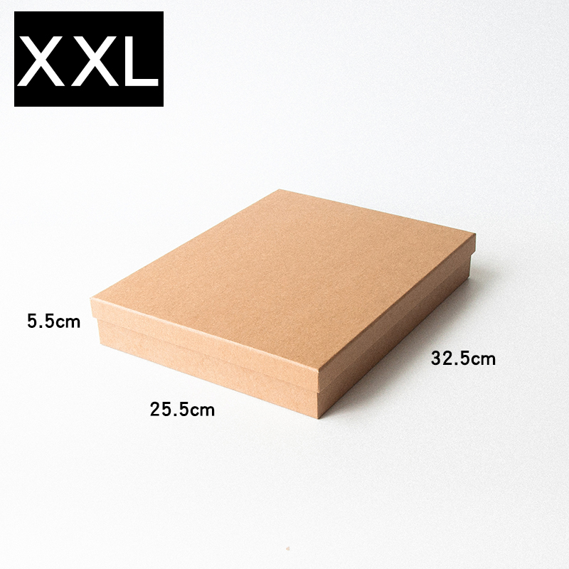 No.28 leather boxGift box gift packing black festival Heaven and earth cover Kraft paper birthday Father's Day square Souvenir