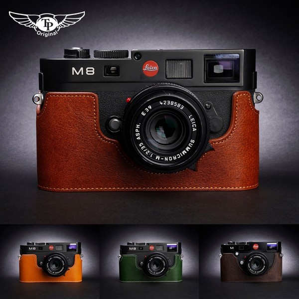 Тайвань TP оригинал натуральная кожа Lai Leica M9 камера пакет LEICA M9P кобура M8 защитный кожух M-E обрабатывать