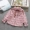 Áo sơ mi kẻ sọc thu đông 2018 phong cách mới cho bé cộng với áo nhung dày công chúa chạm đáy áo sơ mi 2-5 tuổi 3 áo sơ mi kiểu cho bé gái