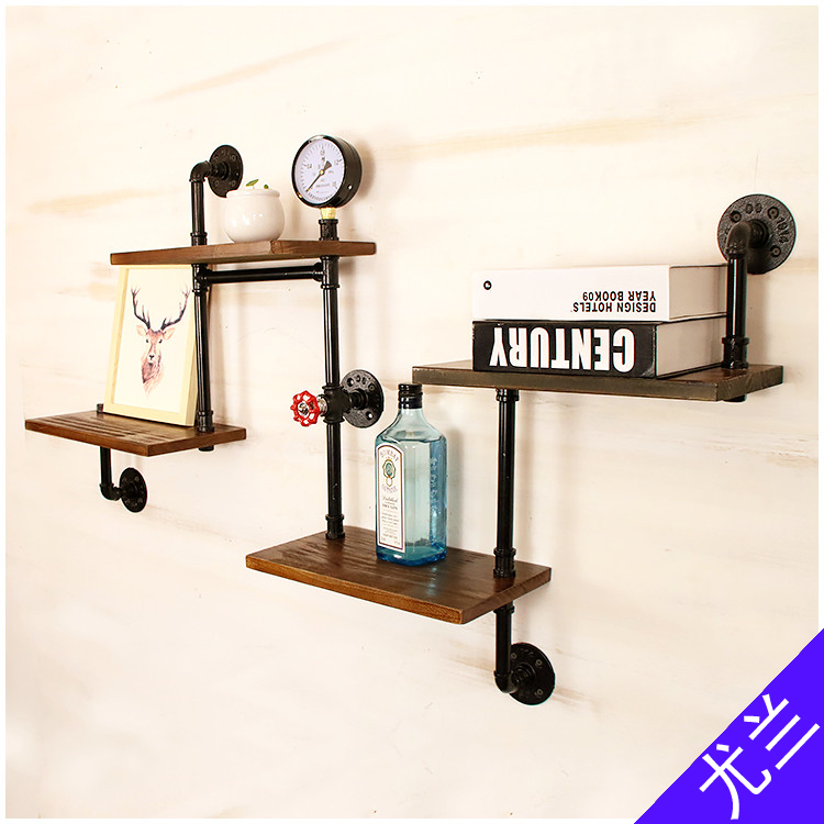 kệ trang trí tivi Tùy Chỉnh Ống Nước Giá Gỗ Chắc Chắn Từ Kệ Trang Trí Retro Phong Cách Công Nghiệp Cũ Treo Tường Sắt Rèn Treo Tường Giá Sách Sáng
         Tạo tủ kệ trang trí phòng khách kệ gỗ treo tường phòng khách