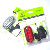 Велосипедные задние фонари, недавно перечисленные задних фонарей 5L -High -Bright Paillights Accessories
