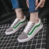2018 mùa hè người đàn ông mới của giày sinh viên giày vải hoang dã Hàn Quốc phiên bản của xu hướng của giày tinh thần xã hội guys giày thủy triều giày thể thao nam chính hãng Plimsolls