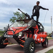 Xe địa hình bốn bánh off-road kart Núi người lớn xăng ATV jeep mới - Xe đạp quad