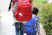 Eternal bag túi đi học của trẻ em 1-3-6 lớp tiểu cặp đi học nam giới và phụ nữ giảm vai sườn núi vai ba lô chống thấm nước