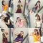 Mùa hè phụ nữ mới của Hàn Quốc phiên bản của phần cơ bản Mỏng mỏng hoang dã màu rắn vòng cổ ngắn tay T-Shirt đáy áo sơ mi áo phông nữ rộng