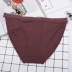 Phụ nữ gợi cảm châu Âu và Mỹ phần mỏng không có dấu vết thấp thắt lưng cotton brief quần lót lụa băng sịp nam sexy Vòng eo thấp