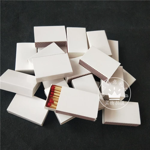 Белая коробка черная коробка матч Цвет High -End Matchmaker Hotel Hotel Ktv Universal Match Box Custom Logo