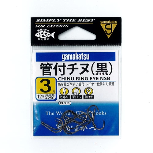 Япония Gama Kazaku Fu Qian и Hook Black Sales Croals Kroke Rock Рыбалка Морская рыбалка черная яма удары крюк 66810