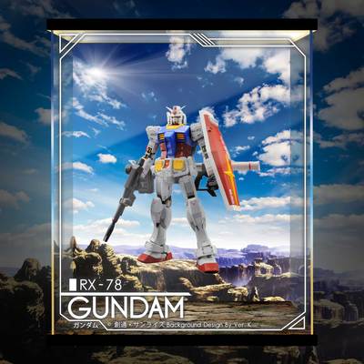 taobao agent 【Move】Bandai MG 1/100 RX-78-2 In the early generation of Gundam top players special display box
