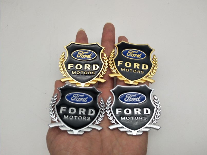 Ford sắc nét mới Mondeo cánh hổ Taurus thám hiểm kim loại ghi nhãn thay đổi trang trí cơ thể nhãn dán xe logo - Truy cập ô tô bên ngoài