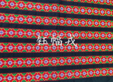 Miaoxiu 热门刺绣 民族辅料 云南印象之特色刺绣花边 宽5.4cm