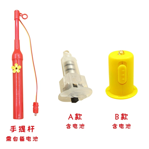Светодиодная электронная батарея, портативный фонарь, свеча, лампочка, DIY