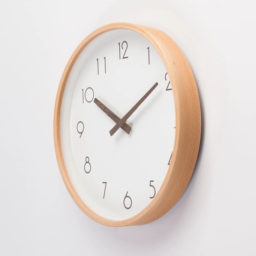 Скандинавские современные трендовые кварцевые часы, простой и элегантный дизайн