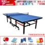 Hộ gia đình ráp tiêu chuẩn trong nhà table tennis bảng trường hợp ròng rọc xách tay di chuyển bảng bóng bàn bàn bóng bàn trung quốc