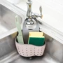 Vật tư nhà bếp chậu rửa giá hồ bơi lưu trữ nhựa treo túi nhà bếp cống giỏ vòi giá rack - Phòng bếp kệ gia vị inox 304