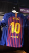 Barcelona áo 18-19 Barcelona nhà 10 đồng phục Messi 9 bộ quần áo bóng đá nam và nữ Suarez - Bóng đá