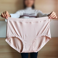 Trung niên cộng với phân bón để tăng phương thức quần lót nữ mẹ sợi tre quần short kích thước lớn lỏng eo cao tóm tắt quan lot