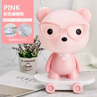 Милый медведь розовый