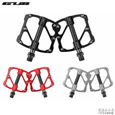 Педали для велосипеда gub 山地公路自行车脚踏板脚蹬子 碳纤维轴承3培林铝合金超轻防滑