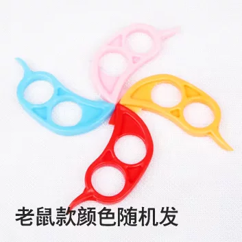 Super practical creative fruit peeling orange device clever rings peeling orange ware mouse to open the orange device peeling device